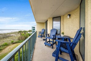 Private Oceanfront Balcony