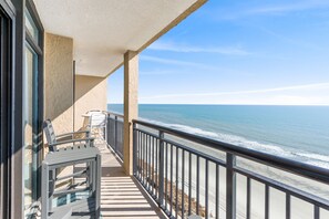 Private Oceanfront Balcony