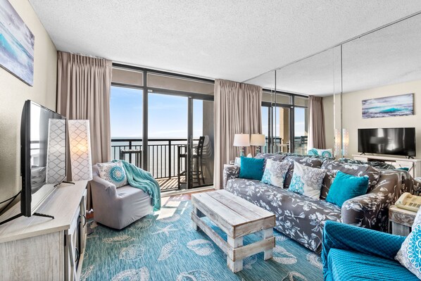Oceanfront Living Room