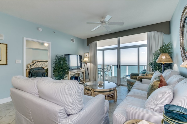 Oceanfront Living Room