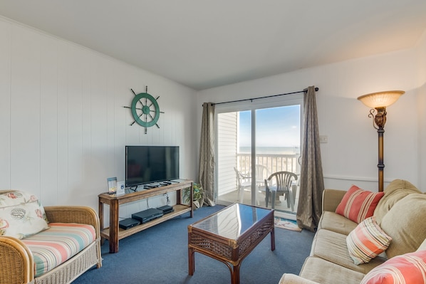 Oceanfront Living Room