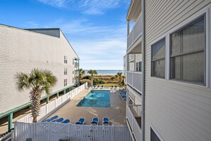 Private Ocean View Balcony