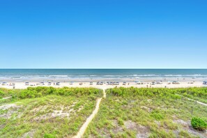 Private Oceanfront Balcony View