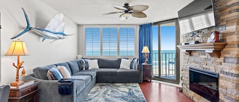 Oceanfront Living Room