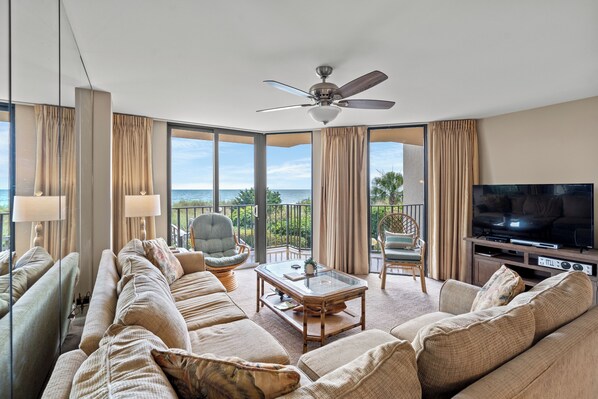 Oceanfront Living Room