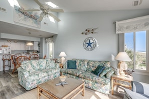 Oceanfront Living Room