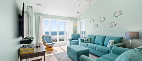 Oceanfront Living Room