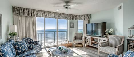 Oceanfront Living Room