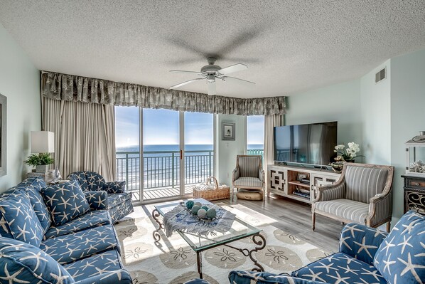 Oceanfront Living Room