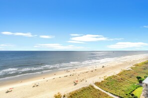 Private Oceanfront Balcony View