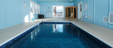 Private indoor pool with Smoky Mountain views - Dive into luxury!