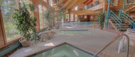 Timber Ridge Studio clubhouse pool area