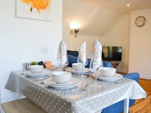 Intimate dining area | 3 Old Posting Stables, Gatehouse of Fleet, near Kirkcudbright
