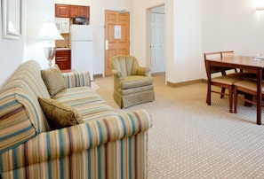 Enjoy the warm and cozy decor.