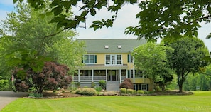 The Main House features 6 bedrooms and 5 baths and can comfortably sleep 16.