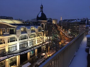 Fall and Winter view from balcony