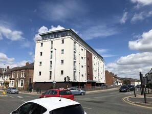 Our apartment is in a secure building with gated car park and assigned space.