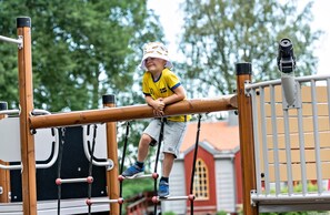 Lekområde för barn utomhus