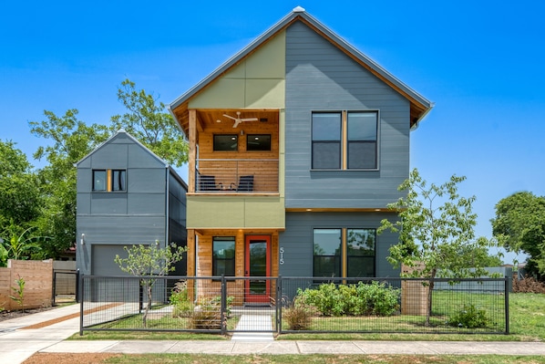 Home has multiple small balconies and patios to enjoy the views