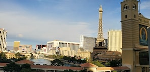 Possible view of the Bellagio fountain (view not guaranteed)
