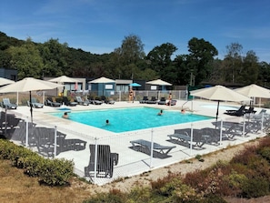 Swimming Pool, Outdoor Furniture, Umbrella, Shade, Leisure, Resort, Eco Hotel, Sunlounger, Resort Town, Hotel