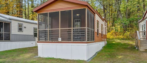 Iroquois cottage exterior 