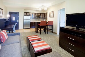 Enjoy the warm and cozy decor.