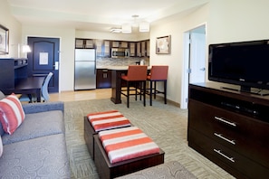 Enjoy the warm and cozy decor.