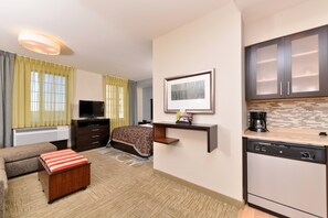 Enjoy the warm and cozy decor.