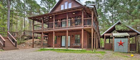 Exterior |  Wraparound Deck | Lower-Level Patio