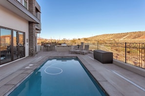 Private swimming pool