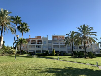 Luxury apartment featuring one of the largest pools on the coast