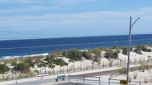 Panoramic views from front deck of condo.