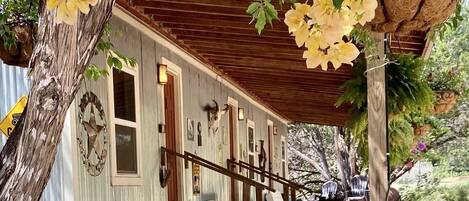 Make the Bandera Tin Star Bunkhouse your next Hill Country getaway for the whole family, with sleeping space for up to a dozen people!