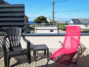 Property, Furniture, Chair, Pink, Home, Sky, Table, House, Architecture, Tree