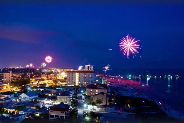 Fourth of July view from South balcony