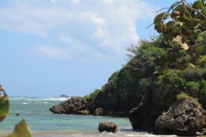 Beautiful cove on the resort's property. 