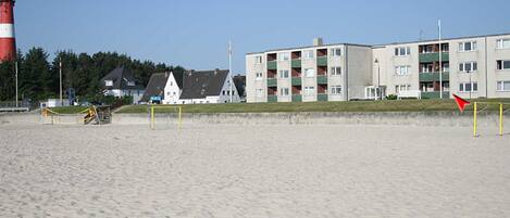 Blick auf die Residenz am Meer