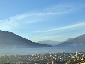 Blick von der Unterkunft