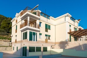 Fassade der Unterkunft