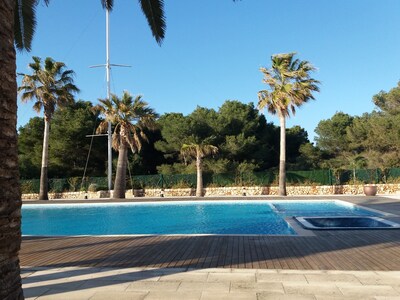 BEAUTIFUL DUPLEX IN CALA SANTANDRIA-CIUTADELLA WITH POOL AND WIFI