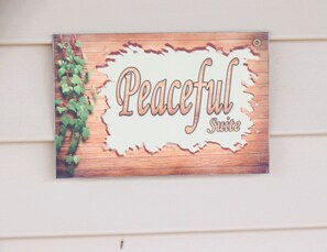 To keep it simple, here is your door sign.  :)