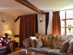 Cosy living room | Brushmaker Cottage, Diss