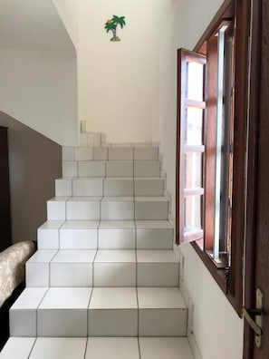 Stairs that gives acess to second floor