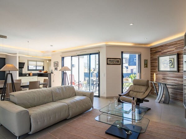 Furniture, Interior Design, Flooring, Couch, Floor, Ceiling, Table, Wood, Room, Living Room
