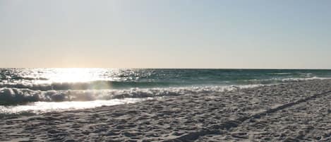 The Beautiful Gulf & White Sandy Beach at Amalfi