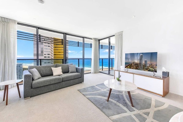 Enjoy the ocean views from the lounge!