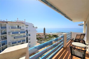 Amazing views to the sea from the balcony