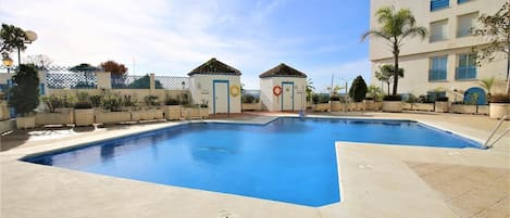 Good size communal swimming pool in the complex