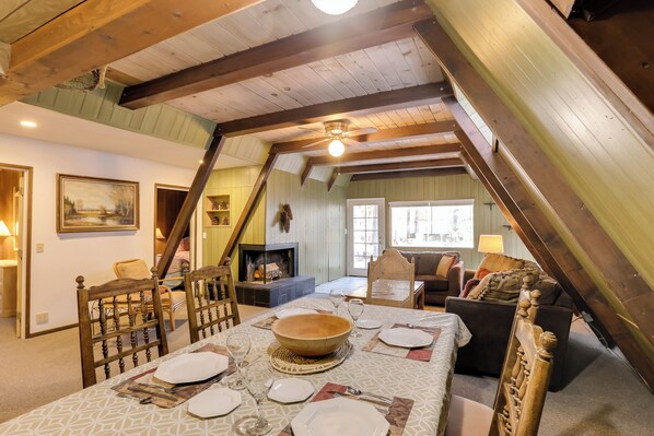 Blairsden-Graeagle Vacation Rental | 4BR | 2BA | 1,200 Sq Ft | Stairs Required